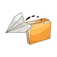 Share Secure Folder illustration vector