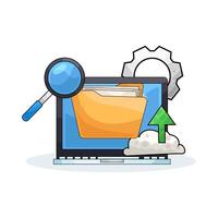 Find the Folder You Need vector