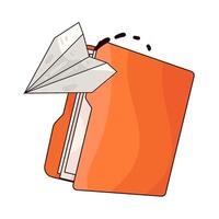 Folder Share Process vector
