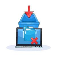 Deleted Folder from Local Storage vector
