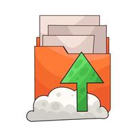 Uploads Folder Goes to System vector