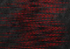Red and black abstract grunge geometric background vector