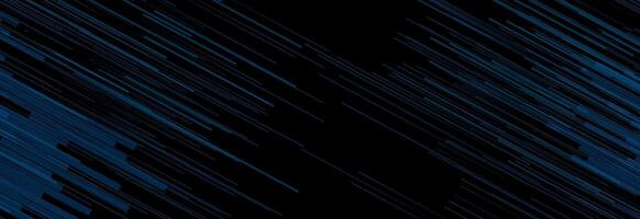 Blue abstract lines technology futuristic background vector