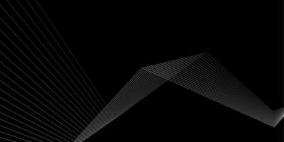 Grey curved lines abstract technology background vector