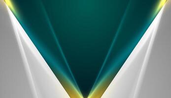 High contrast grey and blue abstract background with smooth stripes vector