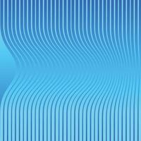 Abstract lines with a fluidity push effect. It looks as is something pushes the lines to the right. Fluidity colors in blue tints vector
