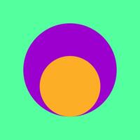 Circular diagram for infographic and presentation vector