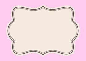 Retro label in 1970 style for advertising badge and tag vector