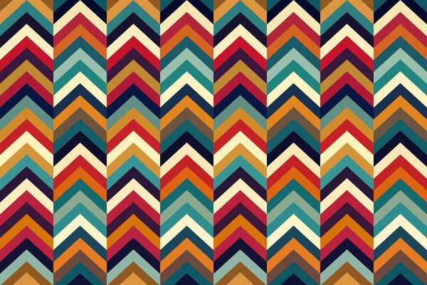 Chevron geometric seamless pattern. Zig zag fabric print. Chevron abstract repeating pattern. Scrapbook striped geometry. Carpet ornament.