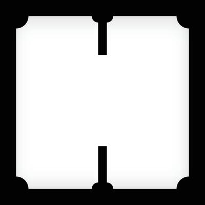 Letter H Album Page, photo storage area. Alphabet Collage Layouts, Image Montage Frames Template