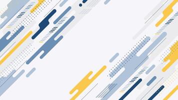Colorful background with geometric shapes and line ornaments vector