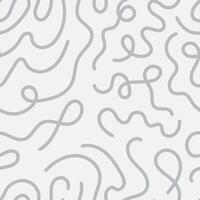 Abstract Neutral Seamless Pattern with Liquid Lines vector