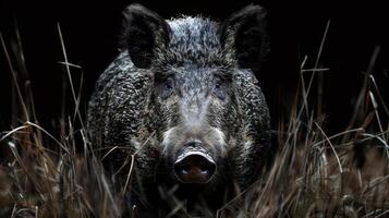 Camera-wielding pig captures its own reflection photo
