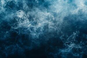 Mysterious Navy and Dust Storm Effect With Whirling Smoke photo