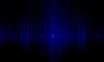 abstract color stripe vertical lines light on dark background. blue shine on black. vector