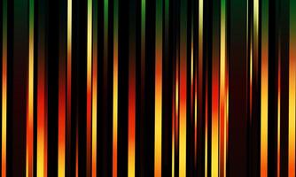 Abstract straight vertical striped colorful lines on dark background. gold lines pattern. vector