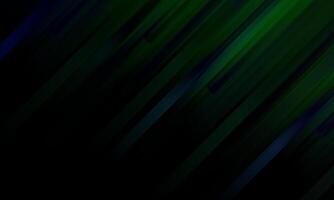 abstract color stripe diagonal lines light on dark green background. green shine. dark striped. vector