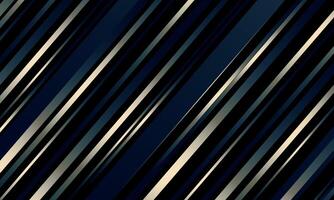 Abstract diagonal blue striped lines on dark background. vector