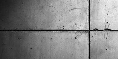 A Close-Up View of a Concrete Wall with Visible Cracks and Imperfections photo