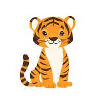 Child Tiger Cub vector