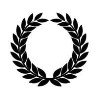 Wreath illustration in cartoon, clipart, and line art style for printables. vector