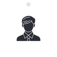 User Profile icon symbol illustration isolated on white background vector