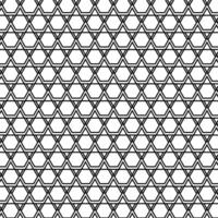 Seamless Pattern With Thin Lines Of Simple Hexagons. vector