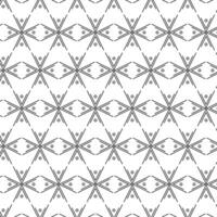 Seamless Pattern Of Interlocking Triangles In An Art Deco Style, With Black Lines On A White Background vector