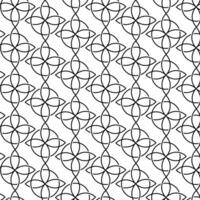 Simple Line Pattern, Geometric Symmetry Grid, Japanese Inspired Style vector
