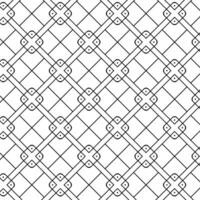 A Seamless Pattern Of Simple Line Art, With Geometric Patterns vector