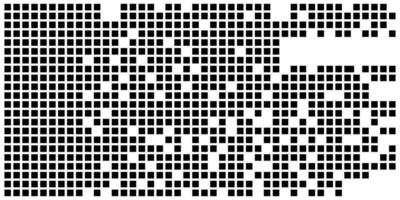 Pixel disintegration backgound design vector