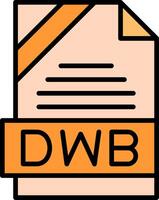 DWB Icon Design vector