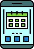 Calendar Icon Design Symbol vector