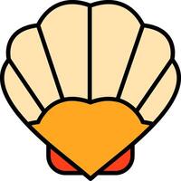 Seashell Icon Design Symbol vector