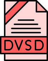 DVSD Icon Design vector