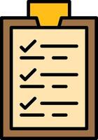 Checklist Icon Design vector