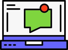 Messages Icon Design vector