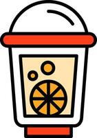 Lemonade Icon Design Symbol vector