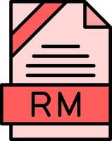 RM Icon Design vector