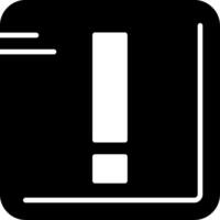 Exclamation mark Icon Design vector