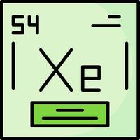 Xenon Icon Design vector