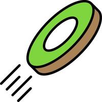 Frisbee Icon Design Symbol vector