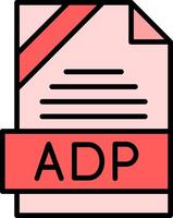 ADP Icon Design vector