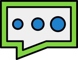 Message Icon Design vector