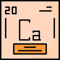 Calcium Icon Design vector