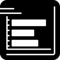 Bar chart Icon Design vector