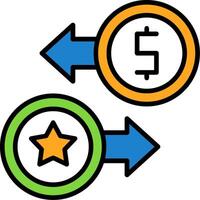 Loyalty Points Icon Design vector