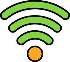 Wifi Signals Icon Design vector