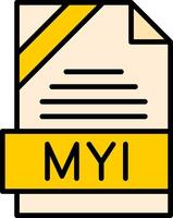 MYI Icon Design vector