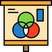 Venn Diagram Icon Design Symbol vector